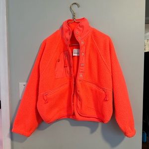 Free People Movement Fleece Jacket Hit The Slopes
